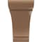 Ekena Millwork 9"W x 27"D x 18"H Classic Olympic Rough Cedar Woodgrain TimberThane Corbel, Primed Tan CORUR09X27X18OLYRCPR - alternate 5